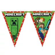 Minecraft Green Wimpelkette FSC 2,3 m