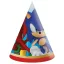 Sonic the Hedgehog Sega Sonic the Hedgehog Partyhut, Kegel 6 Stk FSC