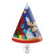 Sonic the Hedgehog Sega Sonic the Hedgehog Partyhut, Kegel 6 Stk FSC