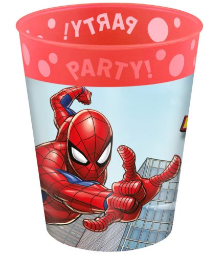 Spiderman Crime Fighter Micro Premium Kunststoffbecher 250 ml