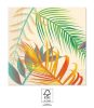Blume Tropical Leaves Blatt Serviette 20 Stk 33x33 cm FSC