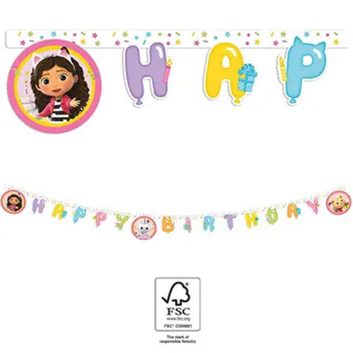 Gabi's Puppenhaus Freunde Happy Birthday FSC 2 m