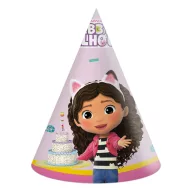 Gabby's Dollhouse Friends Partyhut, Dreispitz 6 Stk FSC
