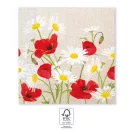 Blume Daisies Poppies Serviette 20 Stk., 33x33 cm FSC