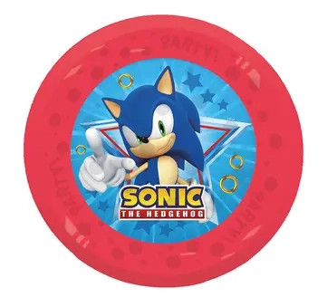 Sonic the hedgehog Sega micro premium Kunststoff Essteller 21 cm