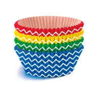 Farbe Rainbow Mini-Muffin-Papier 40 Stk