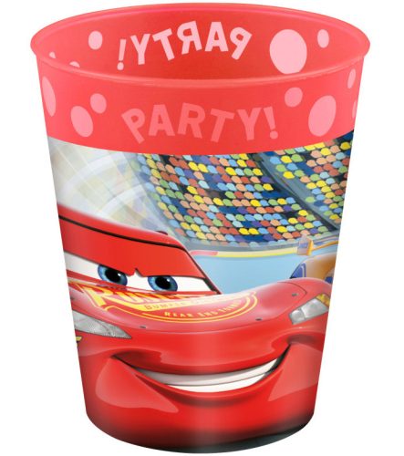 Disney Cars Arena Race Mikro-Premium Becher aus Kunststoff 250 ml