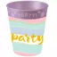 Farbe Elegant Party-Mikro-Premium-Plastikbecher 250 ml
