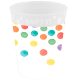 Multiwatercolor Party Mikro-Premium Becher aus Kunststoff 250 ml