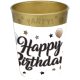 Happy Birthday Milestone Mikro-Premium Becher aus Kunststoff 250 ml