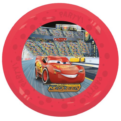 Disney Cars Arena Race Micro Premium Kunststoff Essteller 4er-Set, 21 cm