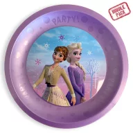   Disney Eiskönigin Wind Mikro Premium Kunststoffteller Set mit 4 Stück 21 cm