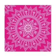 Farbe Fuchsia White Mandala Serviette 20 Stk, 33x33 cm FSC