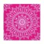 Farbe Fuchsia White Mandala Serviette 20 Stk, 33x33 cm FSC