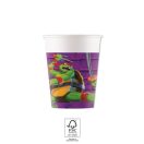 Teenage Mutant Ninja Turtles Purple Papierbecher 8 Stk 200 ml FSC
