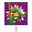 Teenage Mutant Ninja Turtles Purple Serviette 20 Stück 33x33 cm FSC
