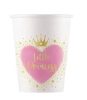 Prinzessin Little Princess Papierbecher 8 Stk 200 ml FSC