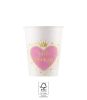 Prinzessin Little Princess Papierbecher 8 Stk 200 ml FSC