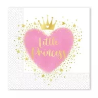 Prinzessin Little Princess Serviette 20 Stk. 33x33 cm FSC