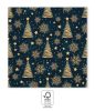 Weihnachten Gold Trees Serviette (20 Stücke) 33x33 cm