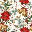 Weihnachten Bells with Flowers Servietten 20er Pack 33x33 cm