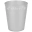 Party Silver Silber micro Premium Kunststoffbecher 250 ml