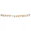 Tiere Zoo Happy Birthday Zeichen FSC 2 m