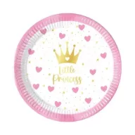 Prinzessin Little Princess Papierteller 8 Stk 20 cm FSC