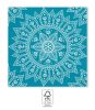Farbe Petrol White Mandala Serviette 20 Stk, 33x33 cm FSC