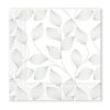 Blume Grey Blatt Serviette 20 Stk 33x33 cm FSC