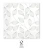 Blume Grey Blatt Serviette 20 Stk 33x33 cm FSC
