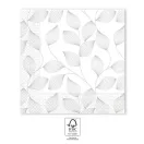 Blume Grey Blatt Serviette 20 Stk 33x33 cm FSC