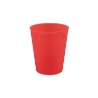Party Bright Roter Mikro Premium Kunststoffbecher 250 ml