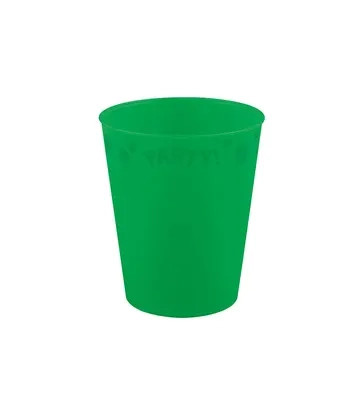 Party Bright Green Grüner Mikro-Premium-Kunststoffbecher 250 ml