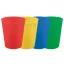 Farbe Mixed Mikro-Premium-Kunststoffbecher-Set 4 Stück 250 ml