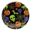 Halloween Happy Pappteller 8 Stk 23 cm FSC