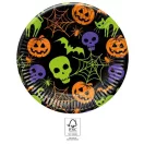 Halloween Happy Pappteller 8 Stk 23 cm FSC