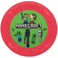 Minecraft Party Mikro Premium Kunststoffteller 4er-Set 21 cm