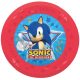 Sonic der Igel Sega mikro premium Kunststoffteller 4er-Set 21 cm
