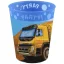 Baustelle Grabber Mikro-Premium-Kunststoffbecher-Set 4 Stück 250 ml