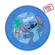   Disney Lilo und Stitch Angel Micro Premium Kunststoffteller Set 4 Stk 21 cm