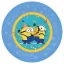 Minions The Rise of Gru Micro Premium Kunststoffteller Set mit 4 Stück, 21 cm