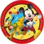Disney Mickey Jump Into Fun Papierteller 8 Stk 23 cm FSC