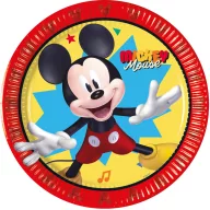 Disney Mickey Jump Into Fun Papierteller 8 Stk 20 cm FSC