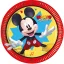 Disney Mickey Jump Into Fun Papierteller 8 Stk 20 cm FSC