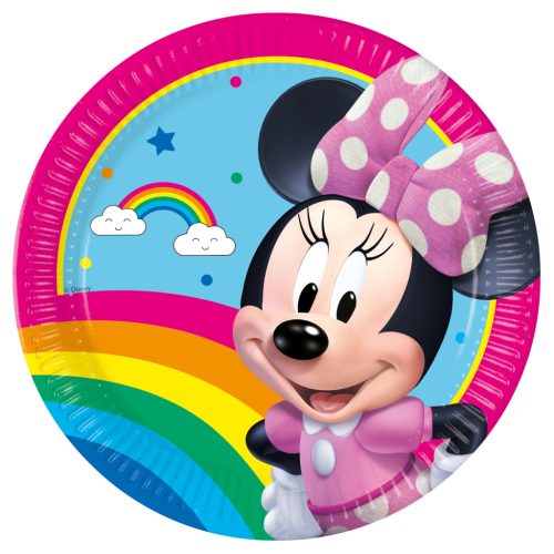 Disney Minnie  Makes Me Smile Pappteller 8 Stück 23 cm FSC