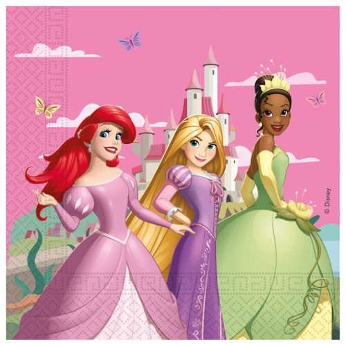 Disney Prinzessin Create Your World Serviette 20 Stk 33x33 cm FSC