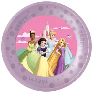  Disney Prinzessin Create Your World Mikro-Premium-Kunststoff-Teller-Set mit 4 Stück 21 cm