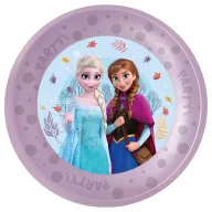   Disney Eiskönigin Idyllic Wonder Mikro Premium Kunststoffteller Set mit 4 Stück 21 cm