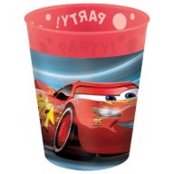   Disney Cars Victory Is Mine Mikro-Premium-Kunststoffbecherset, 4 Stk, 250 ml